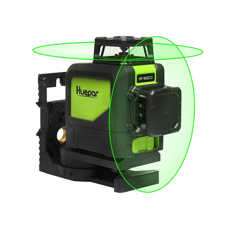 Laser Level Rotary - Huepar-Nivel láser 902CG 360, autonivelante, 3D,