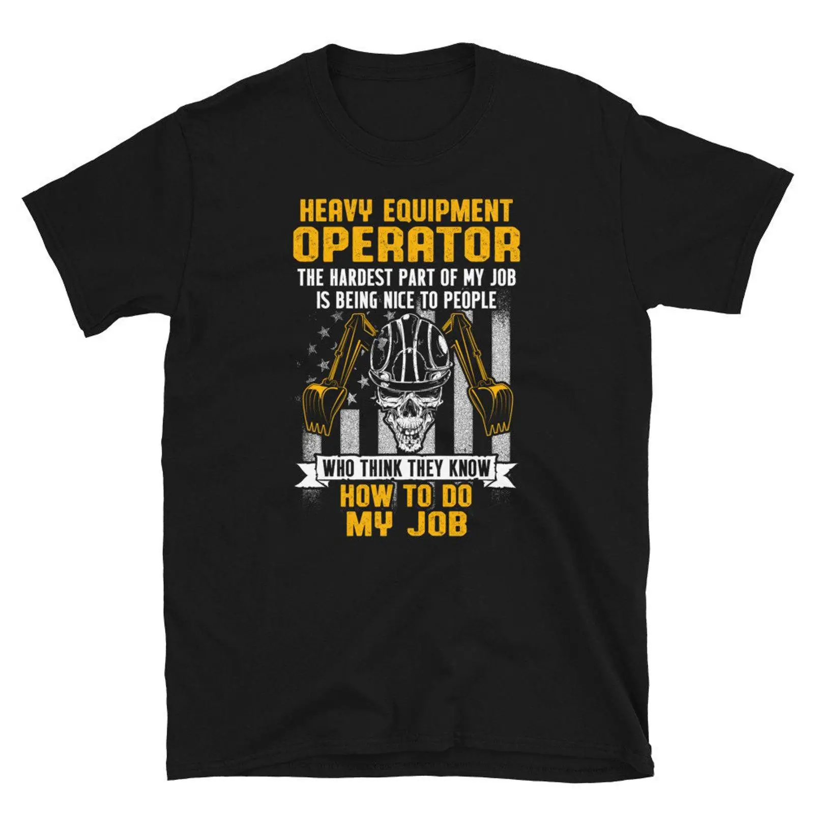 Heavy Equipment Operator - Camiseta con estampado de operador de