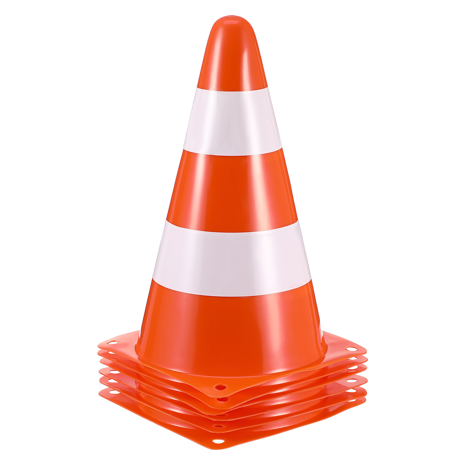 Road Traffic Cone - 6 uds conos de tráfico conos