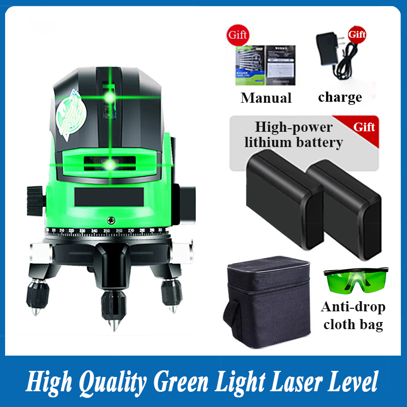 Laser Level Rotary - High Precision 4D Fuerte Nivel de