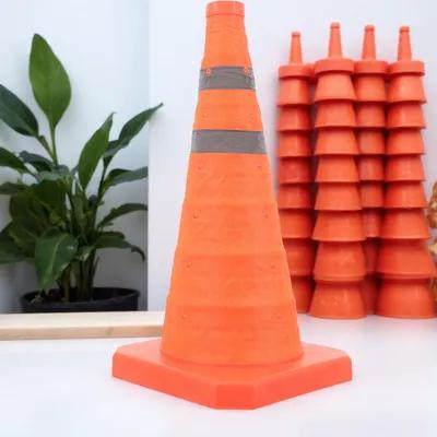 Road Traffic Cone - Cono de Tráfico Resistente a la