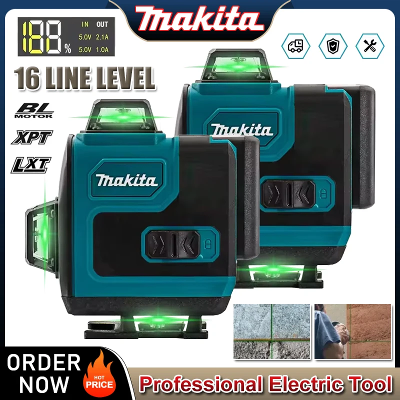 Laser Level Rotary - Nivel Láser de 16 Líneas Makita,