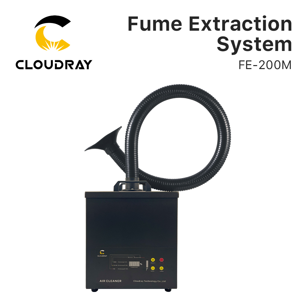Laser Level Rotary - Sistema de Extracción de Humos Cloudray
