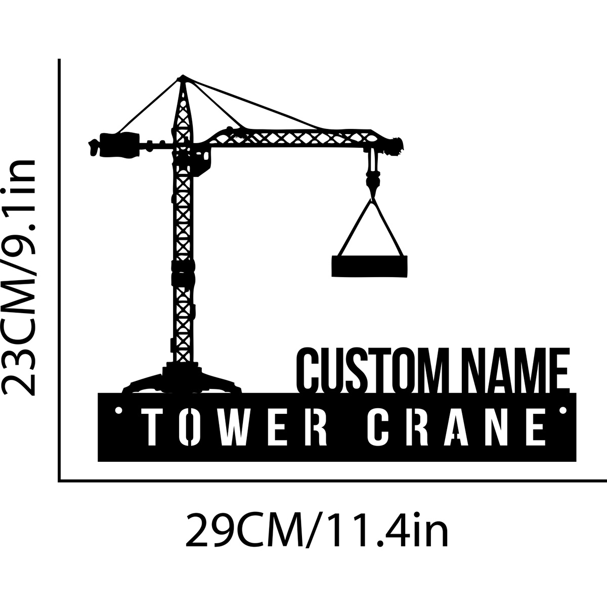 Grúa de torre personalizada, p - Heavy Equipment Names reseña y precio