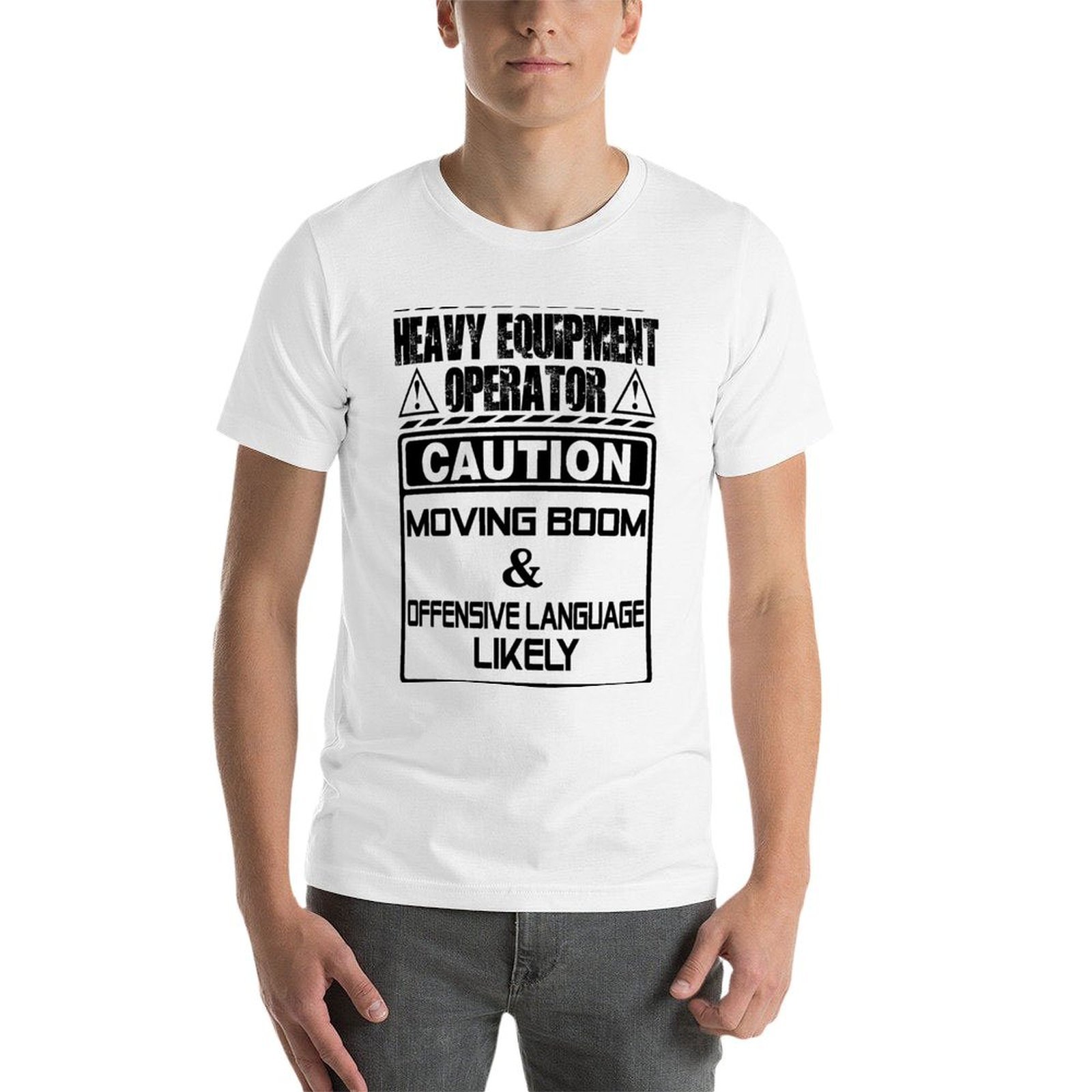 Camiseta con estampado de oper - Heavy Equipment Operator reseña y precio