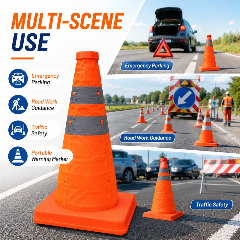 Cono de Tráfico Plegable Portá - Road Traffic Cone reseña y precio
