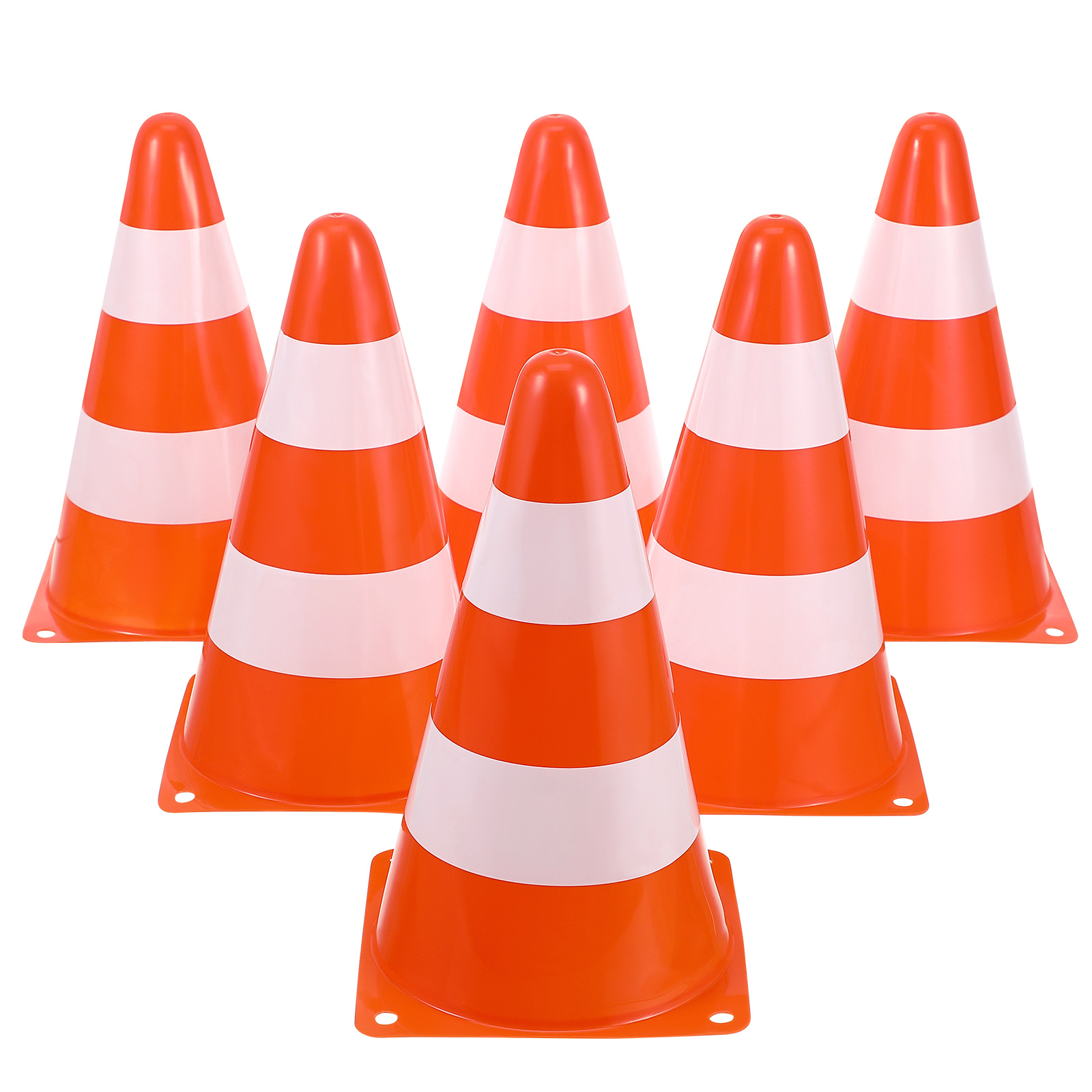6 uds conos de tráfico conos d - Road Traffic Cone reseña y precio