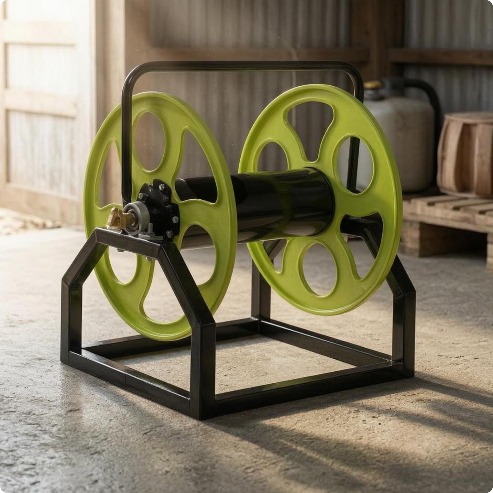 Carrete de manguera de tambor  - Welding Heavy Equipment reseña y precio