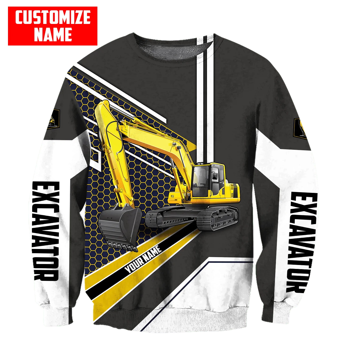 Nombre personalizado excavador - Heavy Equipment Names reseña y precio