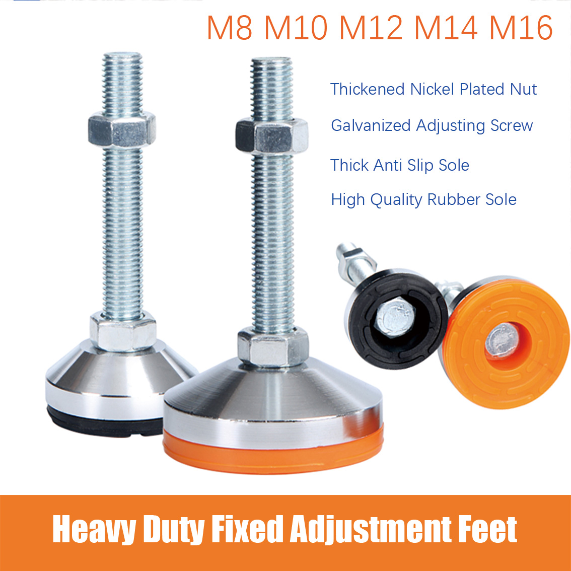 1 Uds tornillo de pie ajustabl - Heavy Equipment Operator reseña y precio