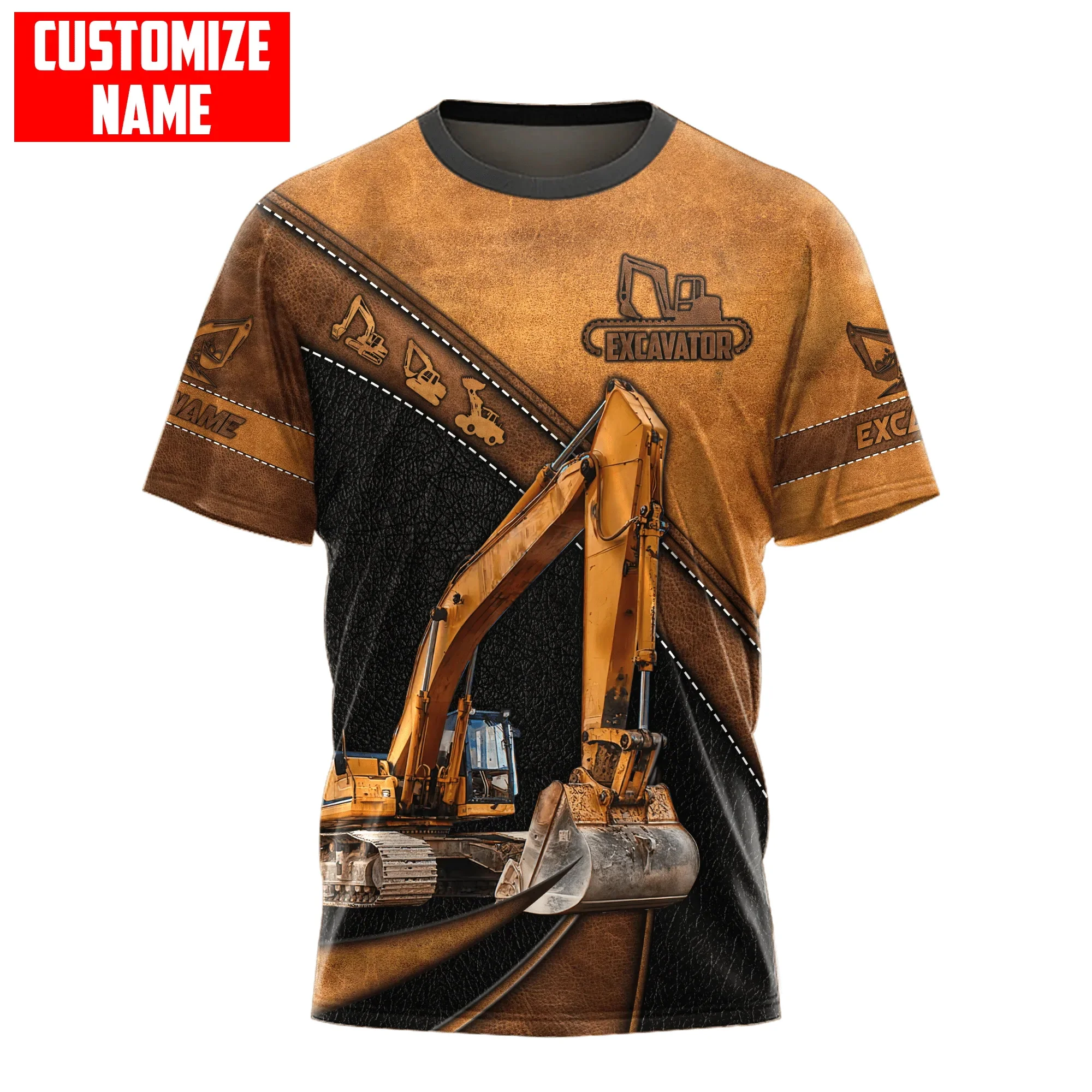 Nombre personalizado excavador - Heavy Equipment Names reseña y precio