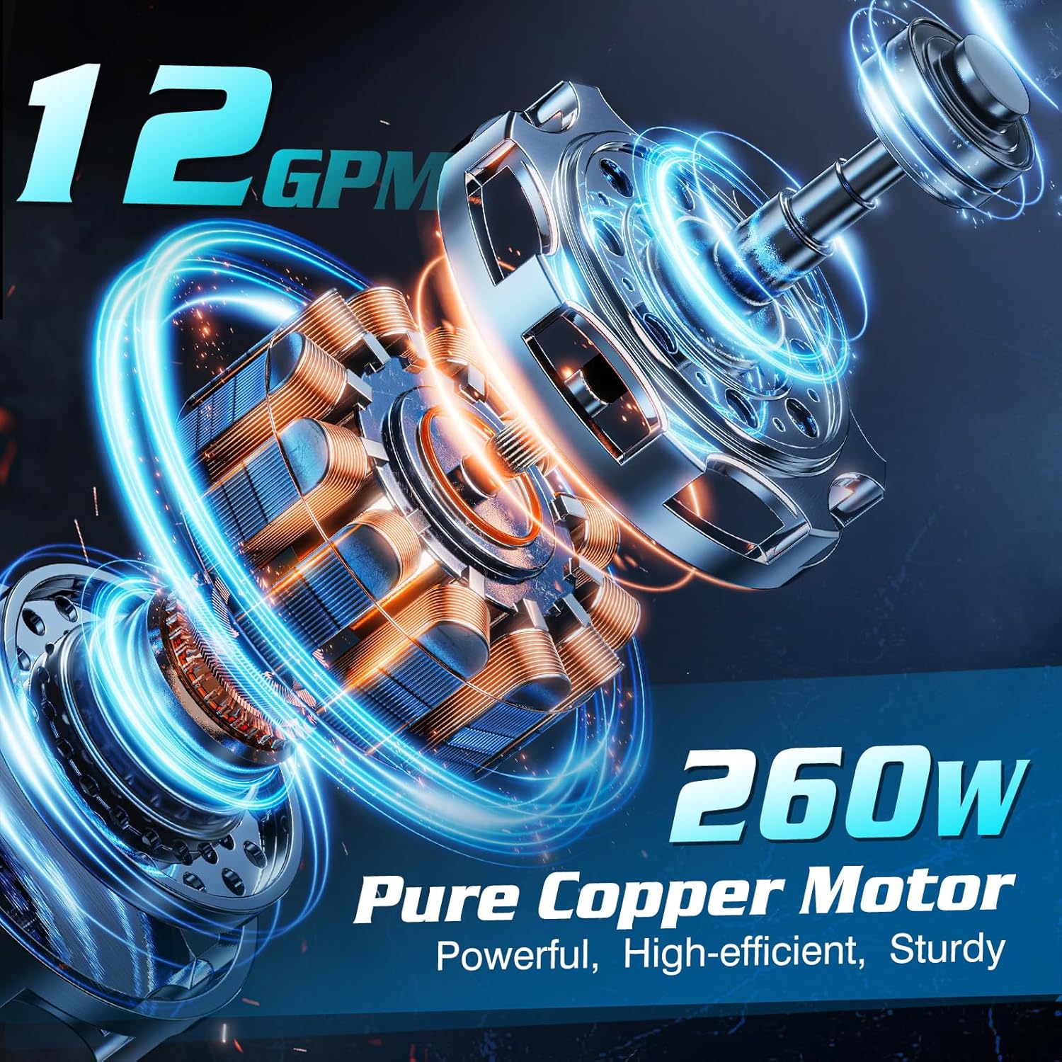 Bomba de Transferencia de Comb - Diesel Water Pump reseña y precio