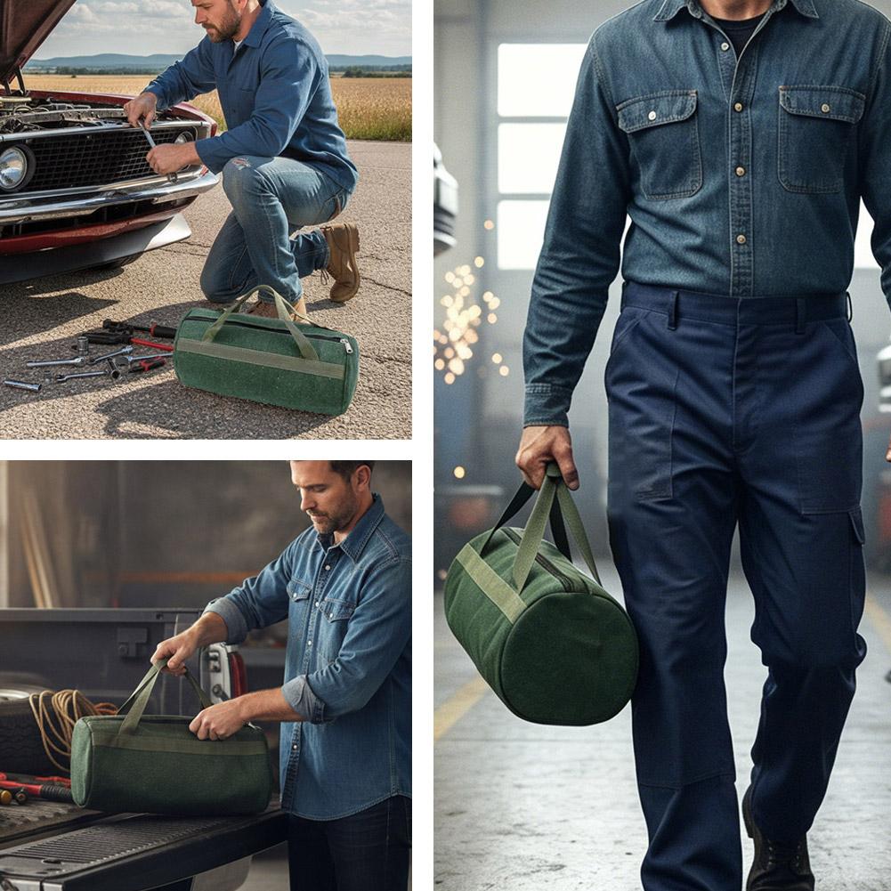 Bolsa de Herramientas Cilíndri - Heavy Equipment Operator reseña y precio