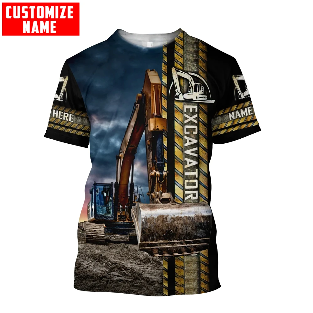 Nombre personalizado excavador - Heavy Equipment Names reseña y precio