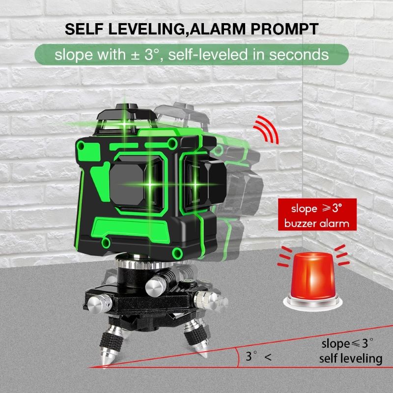 Kit de Nivel Láser Rotatorio d - Laser Level Rotary reseña y precio