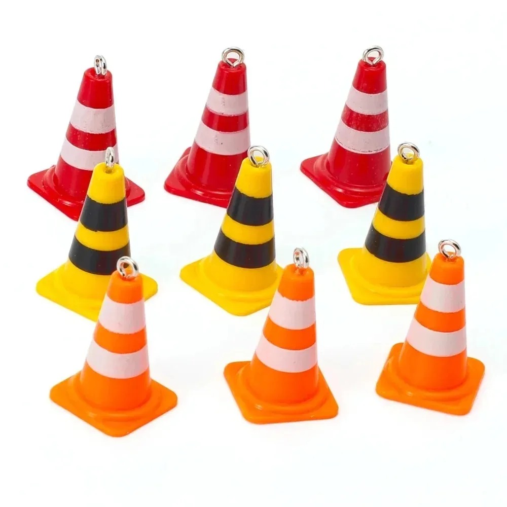 10 piezas de dijes divertidos  - Road Traffic Cone reseña y precio