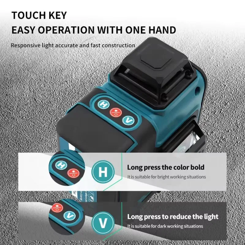 Nivel Láser de 16 Líneas Makit - Laser Level Rotary reseña y precio