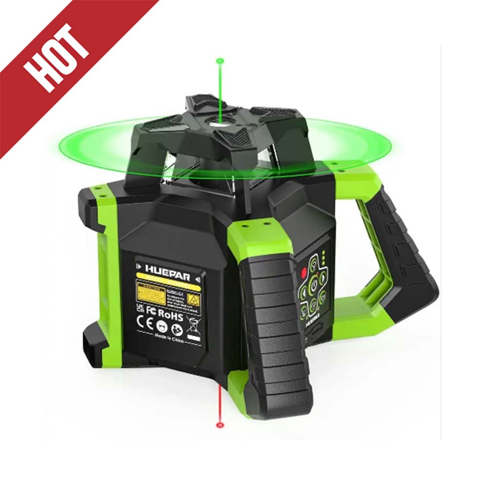 Huepar-Nivel láser RL300HVG, h - Laser Level Rotary reseña y precio