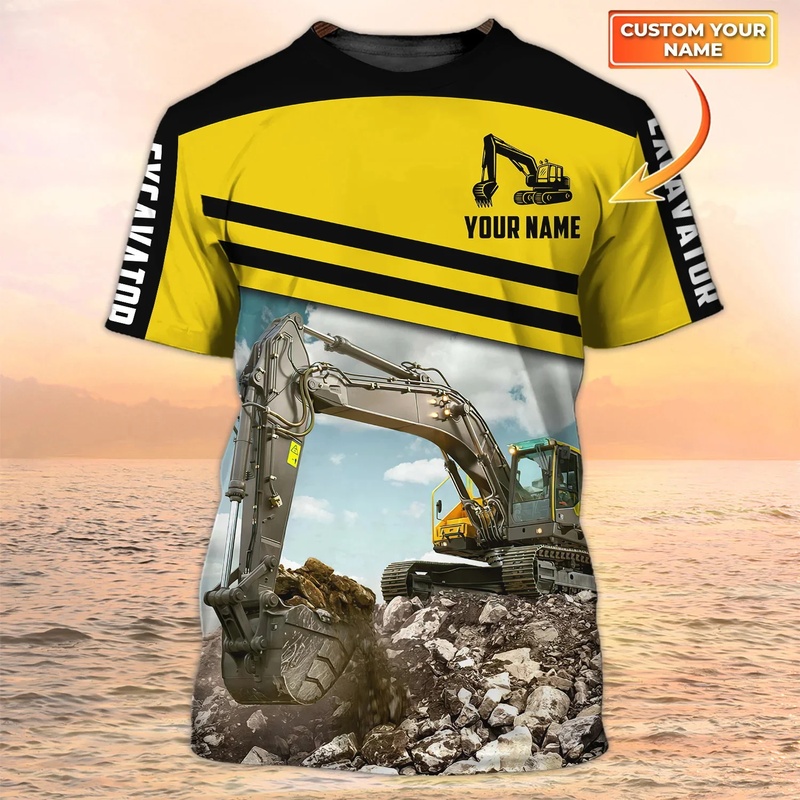 Camiseta Personalizada con tu  - Heavy Equipment Names reseña y precio