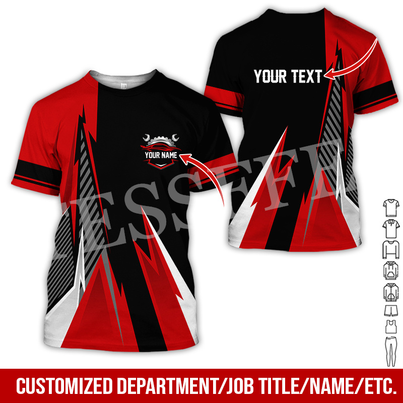 Nombre personalizado Cosplay t - Heavy Equipment Names reseña y precio