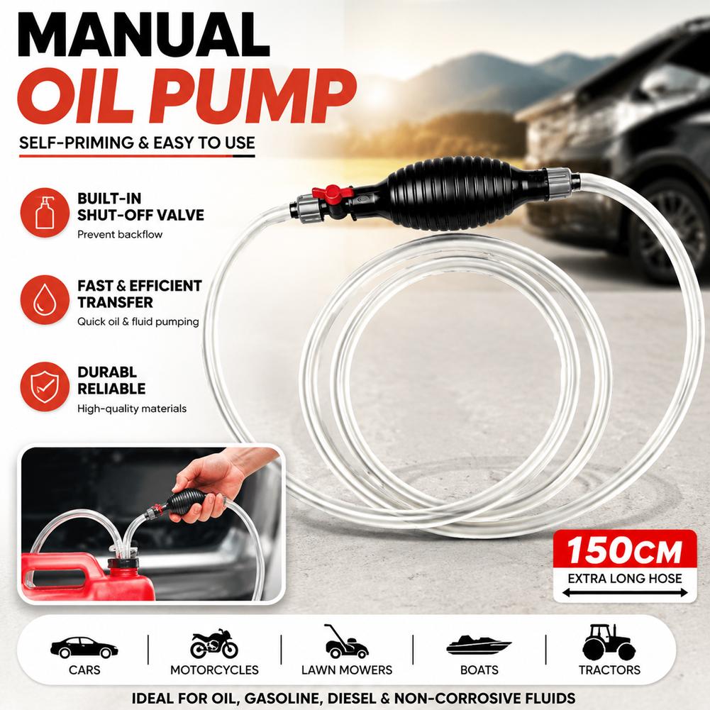 Extractor de aceite con bomba  - Diesel Water Pump reseña y precio