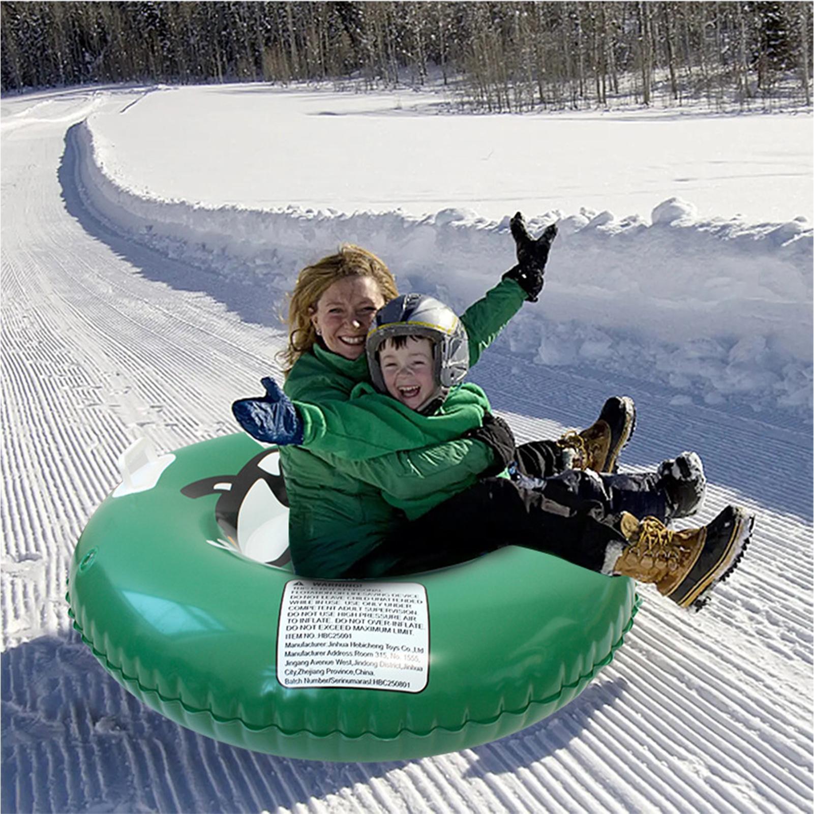 Tubo de Nieve Inflable, Trineo - Heavy Equipment Youtube reseña y precio