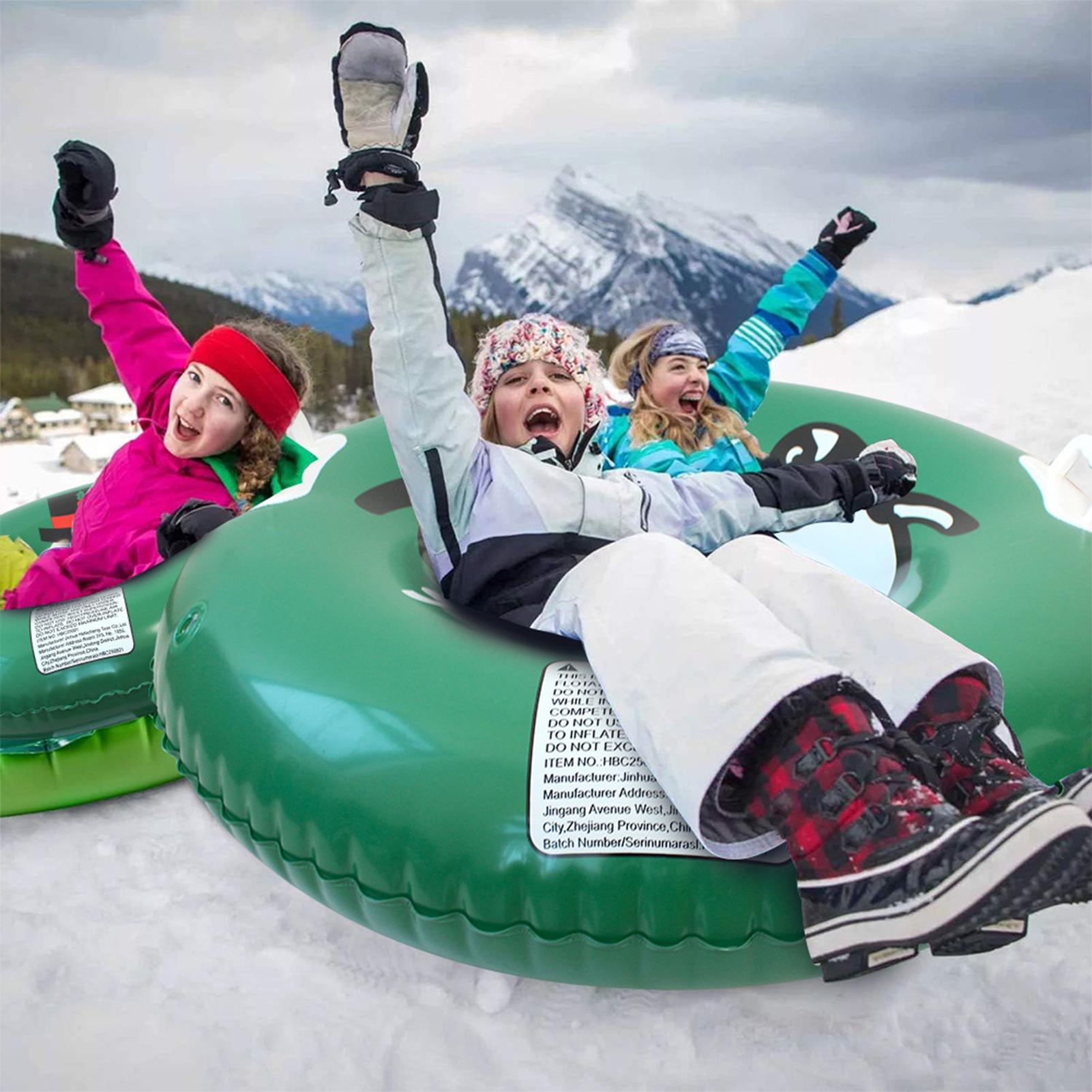Tubo de Nieve Inflable, Trineo - Heavy Equipment Youtube reseña y precio