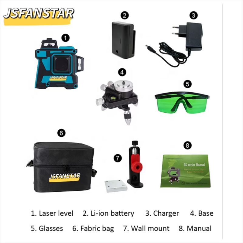 Nivel Láser Rotatorio de 360°  - Laser Level Rotary reseña y precio